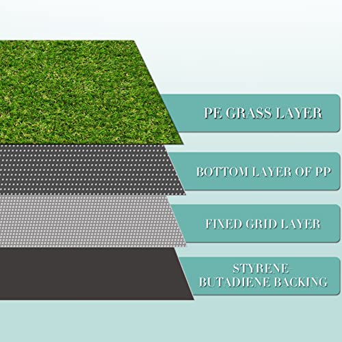 11x25ft Outdoor Artificial Grass Rug Carpet 100 Deals