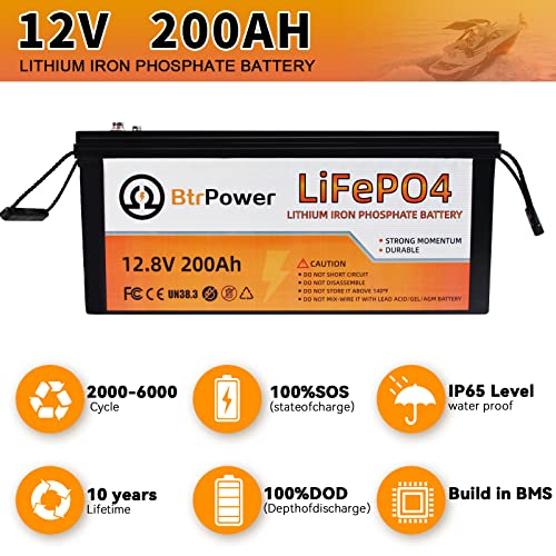 12V 200Ah Lithium Battery for RVs 100 Deals