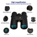 12x42 HD Binoculars with Phone Adapter 100 Deals