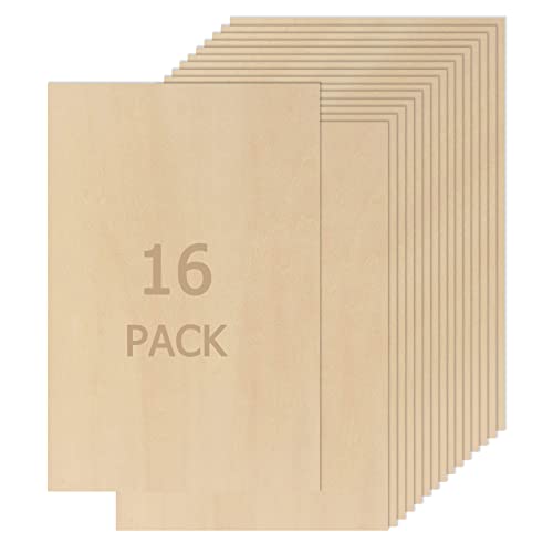 16Pack Basswood Sheets for Cricut Maker Crafting 100 Deals