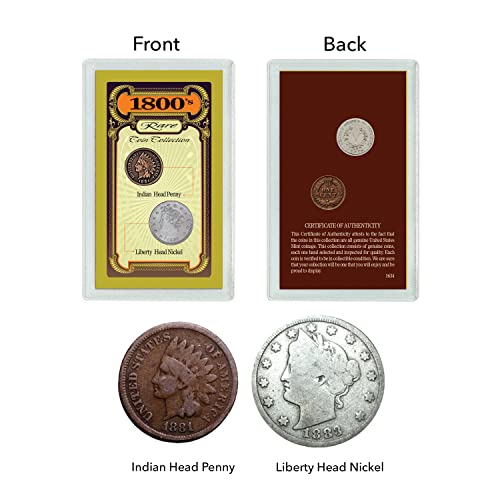 1800's Rare Penny & Nickel Collection 100 Deals