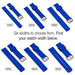 19mm Silicone Watch Band Strap - Cobalt Blue 100 Deals