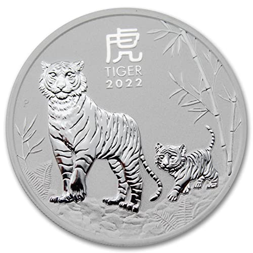 2022 Lunar Year of the Tiger Silver Coin 100 Deals
