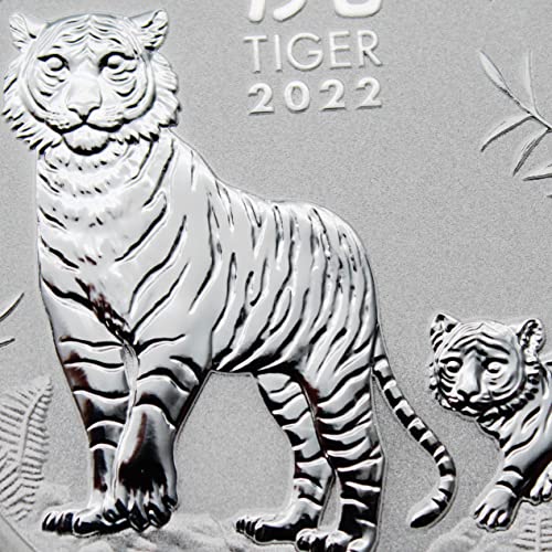 2022 Lunar Year of the Tiger Silver Coin 100 Deals