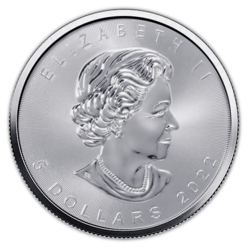 2022 Silver Canadian Maple Leaf Coin BU 100 Deals