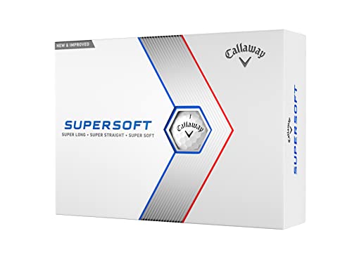 2023 Callaway Supersoft Golf Balls - White 100 Deals