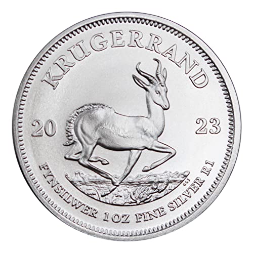 2023 SA 1 oz Silver Krugerrand Coin BU 100 Deals