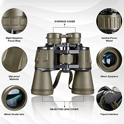 20x50 Waterproof Military Binoculars for Adults 100 Deals