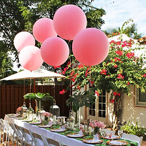 24 Pastel Pink Jumbo Balloons 100 Deals
