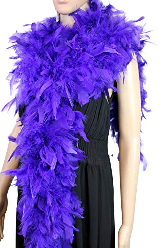 2yd Regular Purple Chandelle Feather Boa 100 Deals