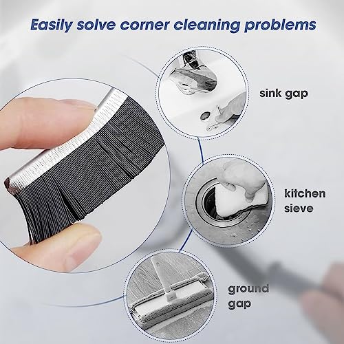 3-Pack Multifunctional Bathroom Grout Cleaner Brushes 100 Deals