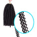 7Pcs Spring Twist Crochet Hair - 8inch 100 Deals