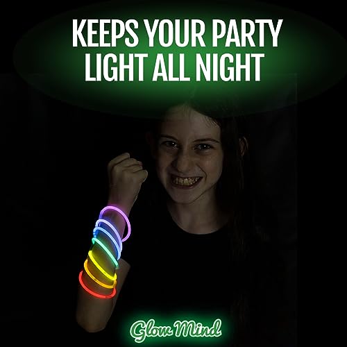 8-Pack Glow Sticks for Halloween and Parties 100 Deals
