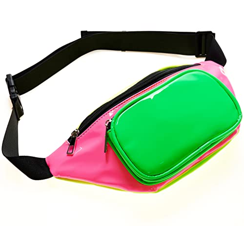 80s Crossbody and Fanny Pack Set by 100 Deals