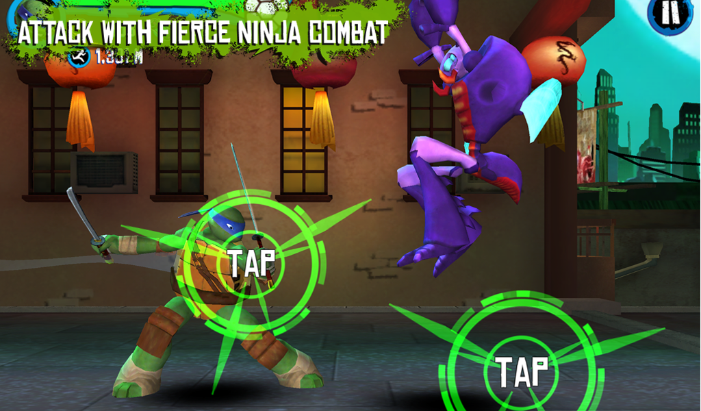 Teenage Mutant Ninja Turtles: Rooftop Run Nickelodeon