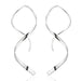 925 Silver Spiral Threader Earrings - Trendy 100 Deals