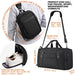 AGLAUS Tourenne 45L Travel Duffel Bag - Black 100 Deals