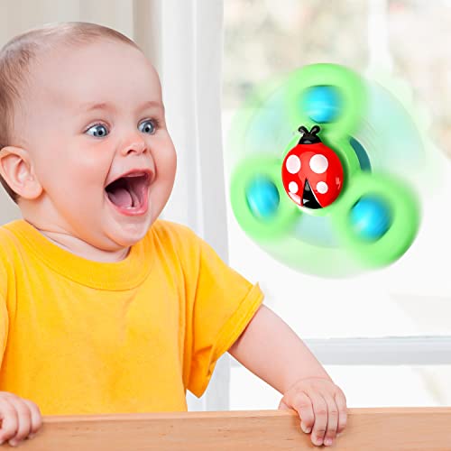 ALASOU Suction Cup Spinner Toys for Toddlers 100 Deals