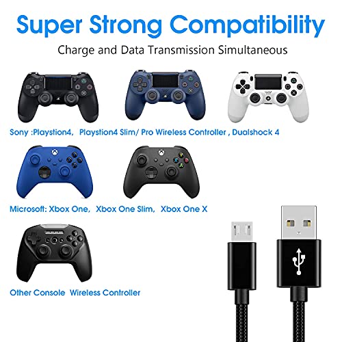 AOSOK 10FT PS4 Controller Charger - 2 Pack 100 Deals