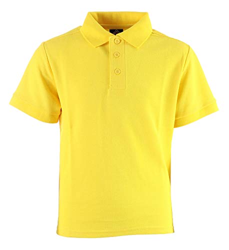 Access School Uniform XL Yellow Polo Shirt 100 Deals