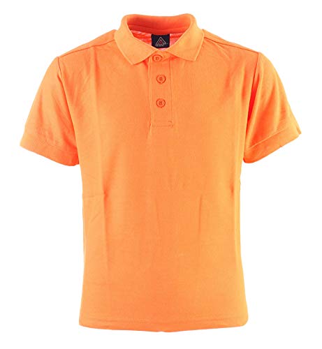 Access Unisex Kids' XL Orange Polo Shirt 100 Deals