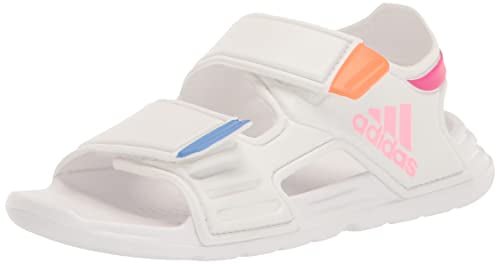 Adidas Kids Altaswim Sandal - White/Pink/Fuchsia 100 Deals