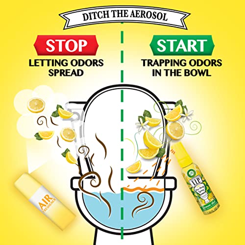 Air Wick V.I.P. Pre-Poop Toilet Perfume, Lemon Idol 100 Deals