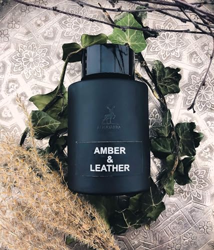 Alhambra Amber Leather Men's Perfume Spray 3.4oz 100 Deals