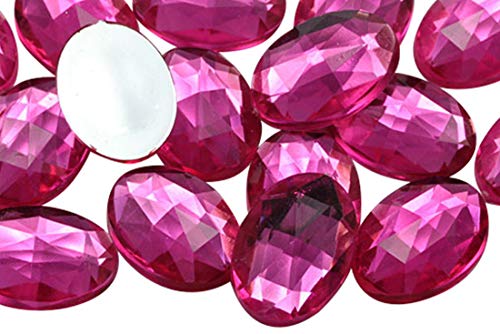 Allstarco Oval Acrylic Gems 6 Colors Pack 100 Deals
