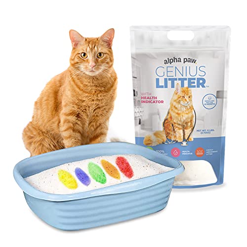 Alpha Paw Genius Cat Litter 6 lbs 100 Deals