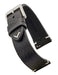 Alpine Genuine Vintage Leather Watch Strap - Black 100 Deals