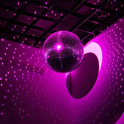 Alytimes 8-Inch Silver Hanging Disco Ball 100 Deals