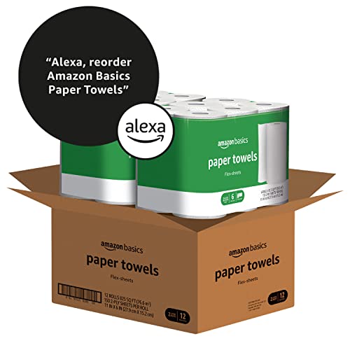 Amazon Basics Flex-Sheets 2-Ply Paper Towels 100 Deals