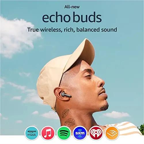 Amazon Echo Buds: True Wireless Earbuds - Black 100 Deals