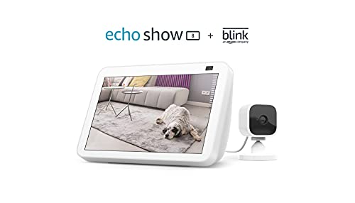 Amazon Echo Show 8 Bundle with Blink Mini 100 Deals