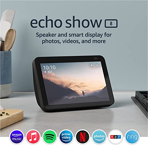 Amazon Echo Show 8 | HD Display Camera 100 Deals