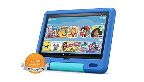 Amazon Fire HD 10 Kids Tablet - Sky Blue 100 Deals