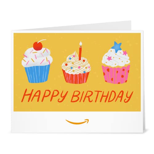 Amazon Gift Card - Birthday Cupcake Design 100 Deals