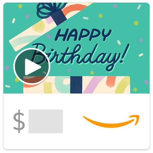 Amazon Happy Birthday eGift Card Animation Box 100 Deals