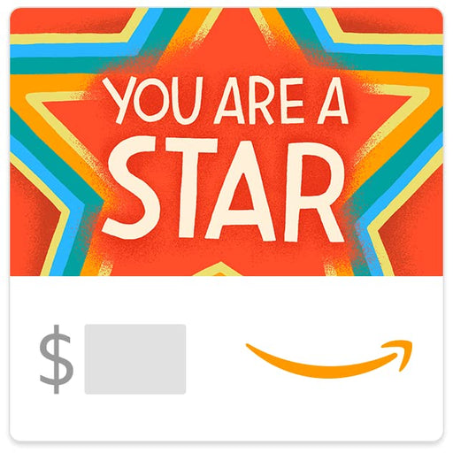 Amazon Star eGift Card: Perfect for All Occasions 100 Deals