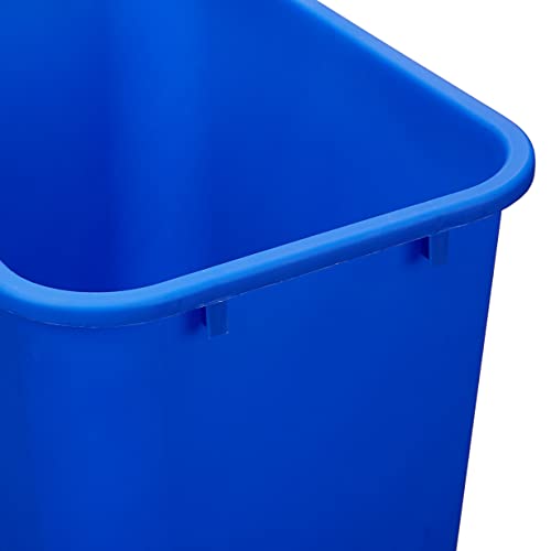 AmazonCommercial 10 Gallon Blue Office Wastebasket 100 Deals