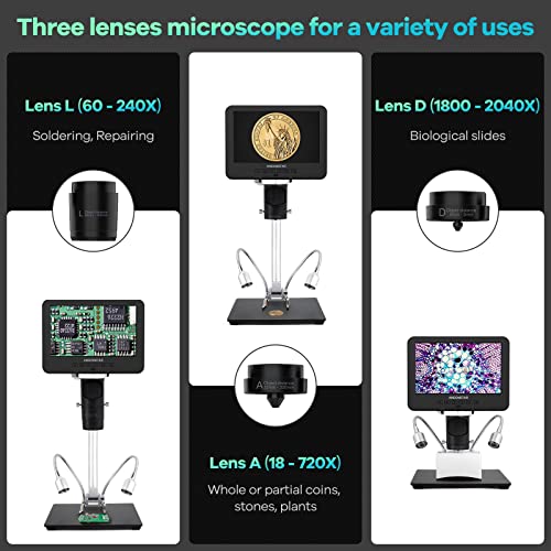 Andonstar AD246S-M 2000x HDMI Digital Microscope 100 Deals