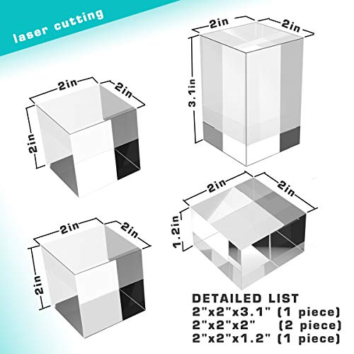 Angjiar Acrylic Display Stand Set for Collectibles 100 Deals