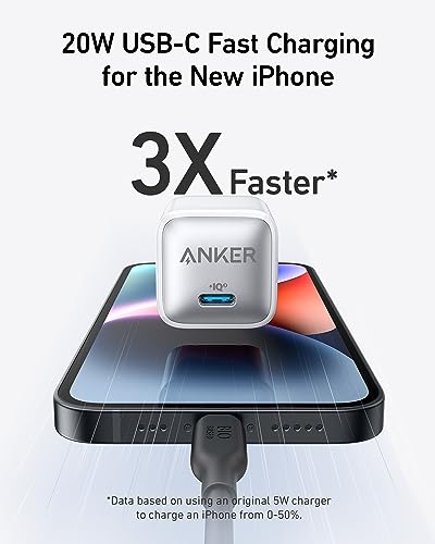 Anker 511 Charger (Nano Pro) - Fast USB C 20W 100 Deals