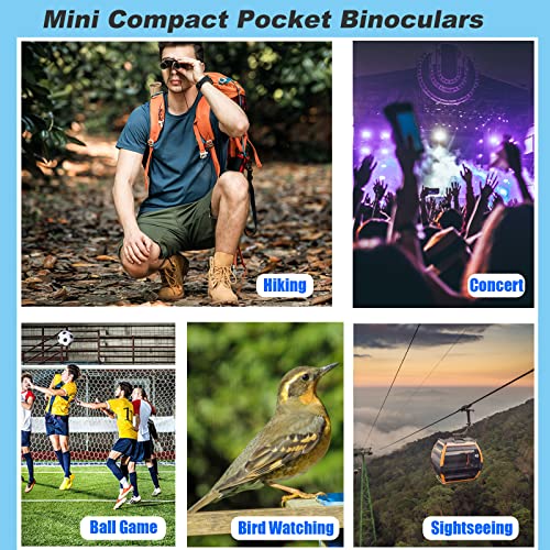 Anourney Mini Pocket Binoculars for Outdoor Activities 100 Deals