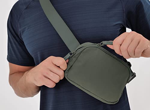 AslabCrew 2-Way Zip Belt Bag - Charcoal 100 Deals