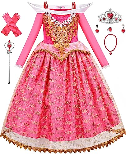 Aurora Princess Dress for Girls' Christmas Party 100 Deals