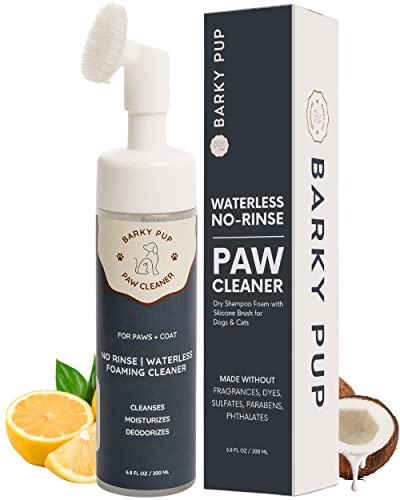 BARKY PUP No-Rinse Paw Cleanser - Gentle & Natural 100 Deals