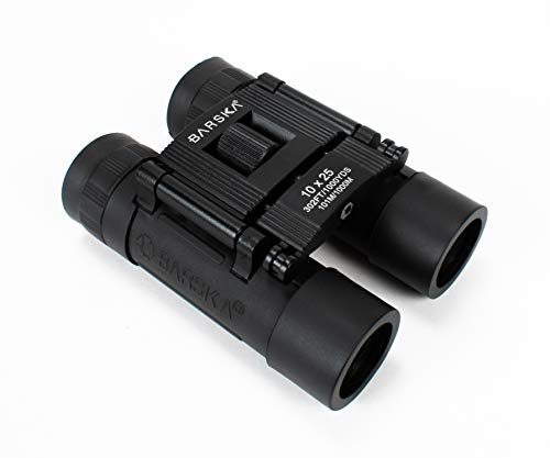BARSKA Lucid 10x25 Blue Compact Binoculars 100 Deals