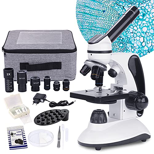 BEBANG Monocular Microscope - 40X-2000X Magnification 100 Deals
